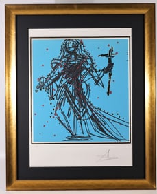 Dali - "Jude" - H.C Color Lithograph