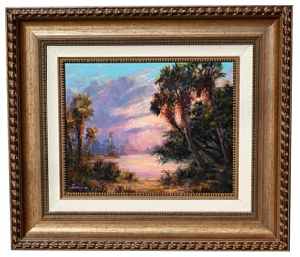 Art Fronckowiak (1949 - 2009) "Corkscrew Marsh"