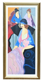 Itzchak Tarkay - "Three at Noon"