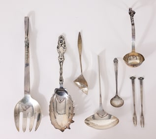 (8) Assorted Sterling Flatware Pieces