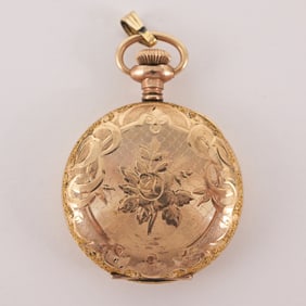 Antique 14K American Waltham Pocket Watch