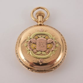 Antique 14K American Waltham Pocket Watch