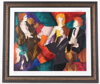 Linda Le Kinff (French, 1949 - )