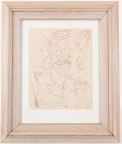 Salvador Dali - "Autumn"  Etching