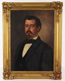 19th C. American School Portrait