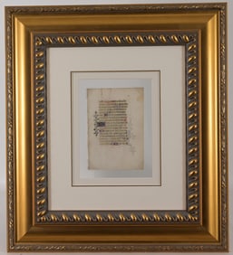 Leaf from the Ashbourne Hours - c.1425-50