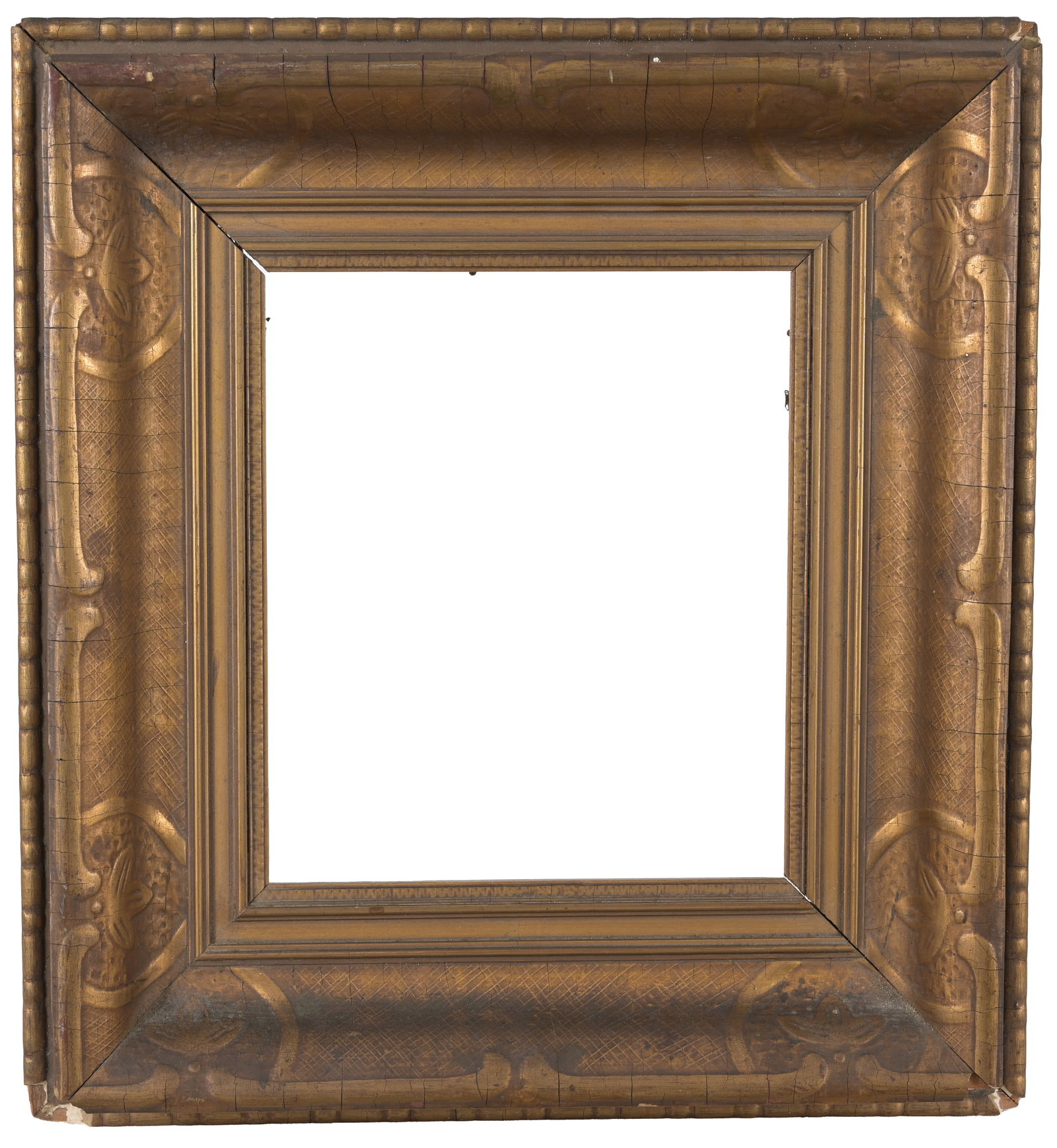 American School, Antique Gilt/Wood Frame (1 of 6)