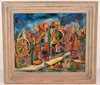 Florence Putterman (1927 - 2021) "Carnival"