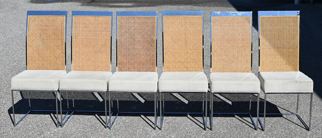 (6) Milo Baughman for Thayer Coggins Dining Chairs