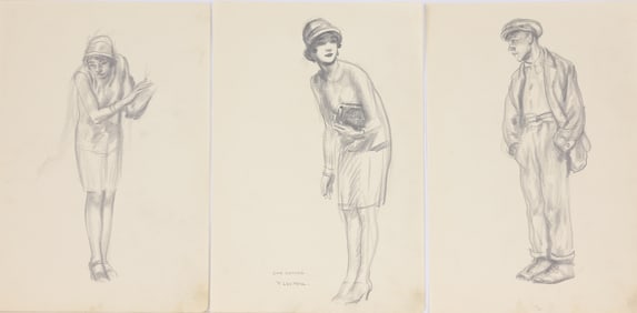 (3) Francis Luis Mora (American, 1874 - 1940)