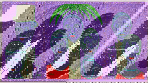 Jack Baron (American, 1926 - 2005) Triptych