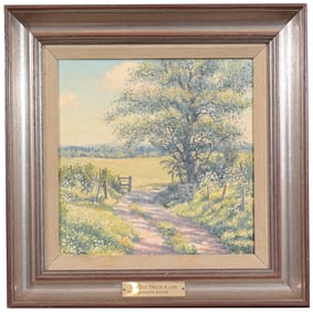 Mervyn Goode (b. 1948) "Sussex Track & Oak"