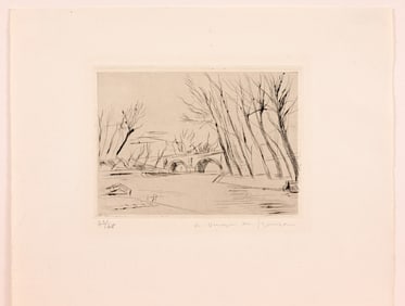 Andre Dunoyer De Segonzac (French, 1884 - 1974)