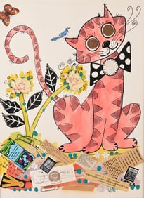 Louis Toro - Mixed Media Collage