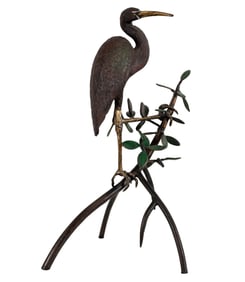 James Sears (American, 1939 - 2016) "Heron"