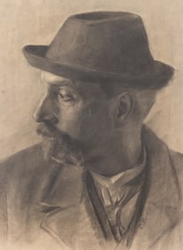 Attr. Camille Pissarro (1830 - 1903) Man