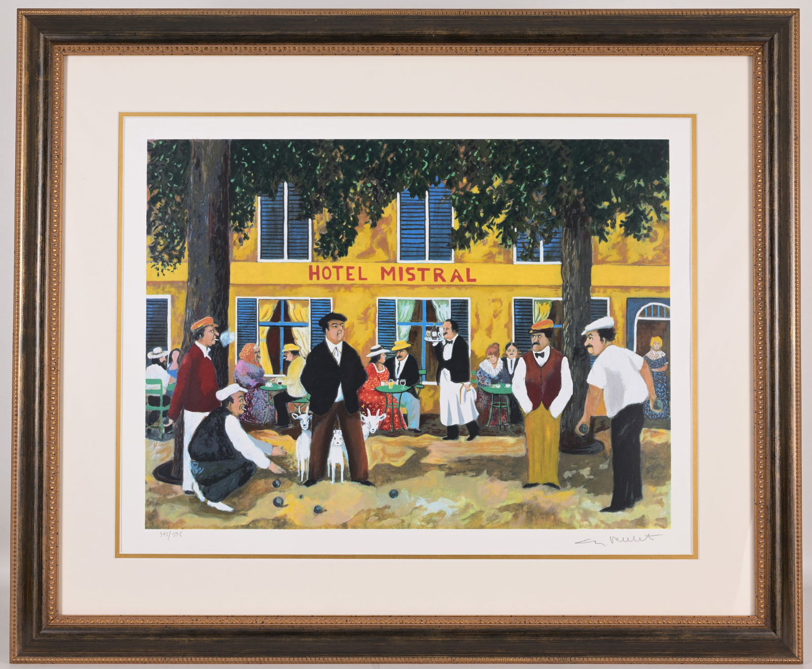 Guy Buffet - "Hotel Mistral" Lithograph (1 of 4)
