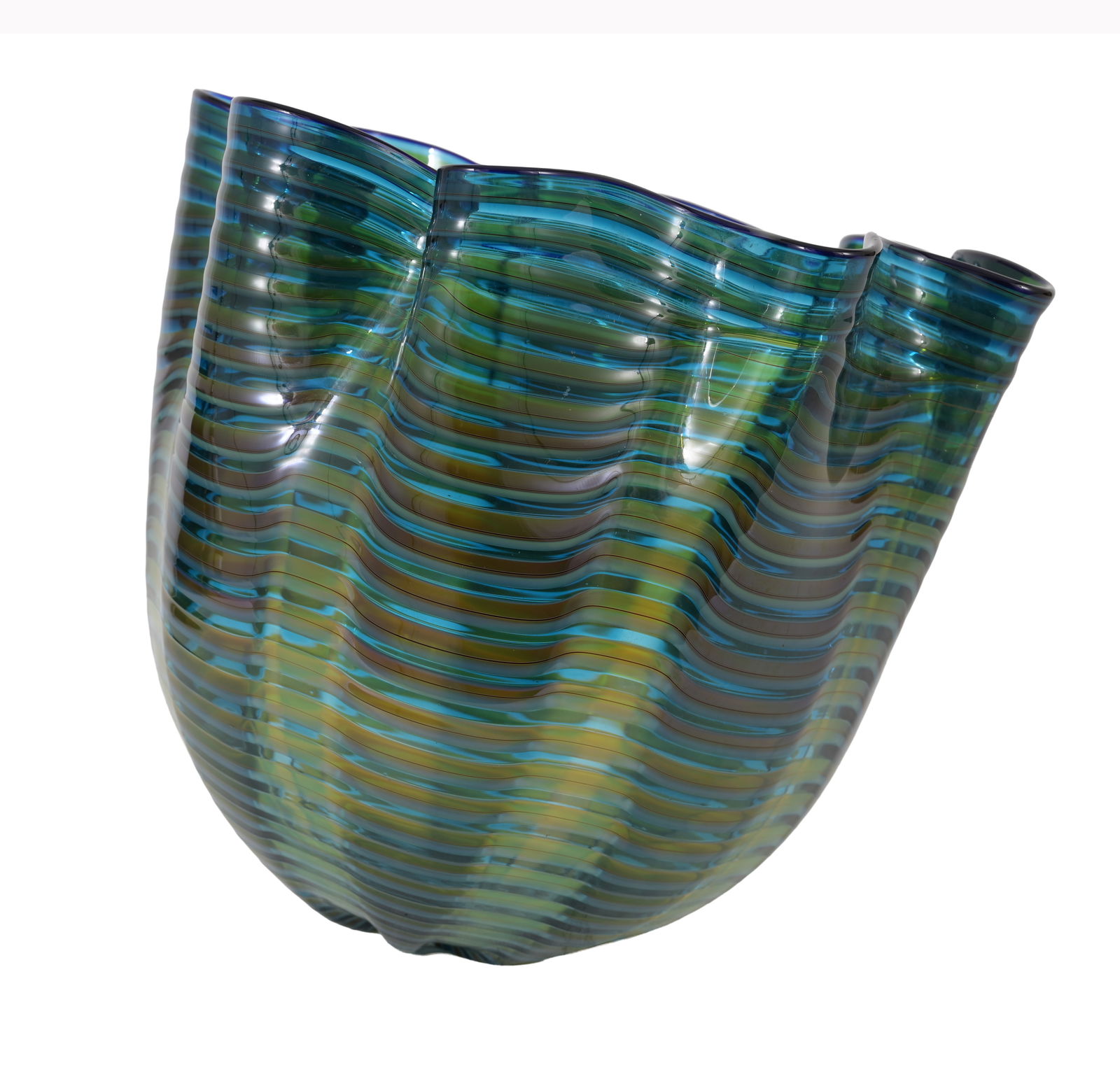 Dale Chihuly - Seaform Persian Basket Sculpture (1 of 10)