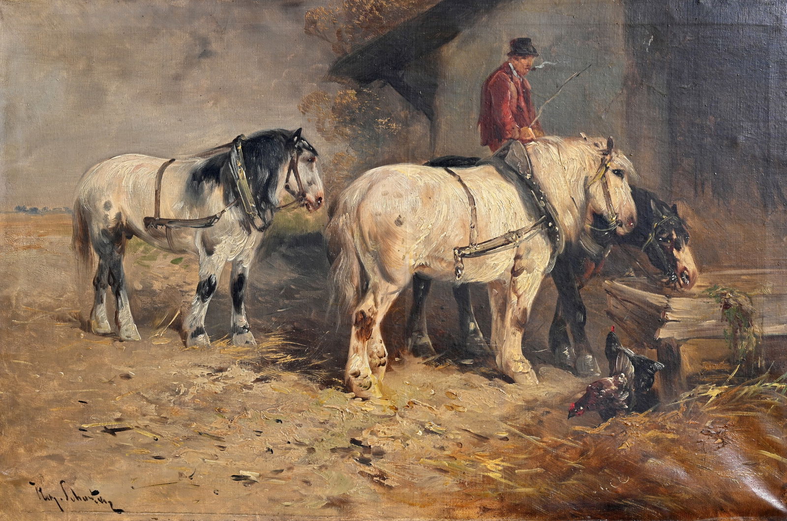 Henry Schouten (Belgian, 1864/7-1927) (1 of 6)