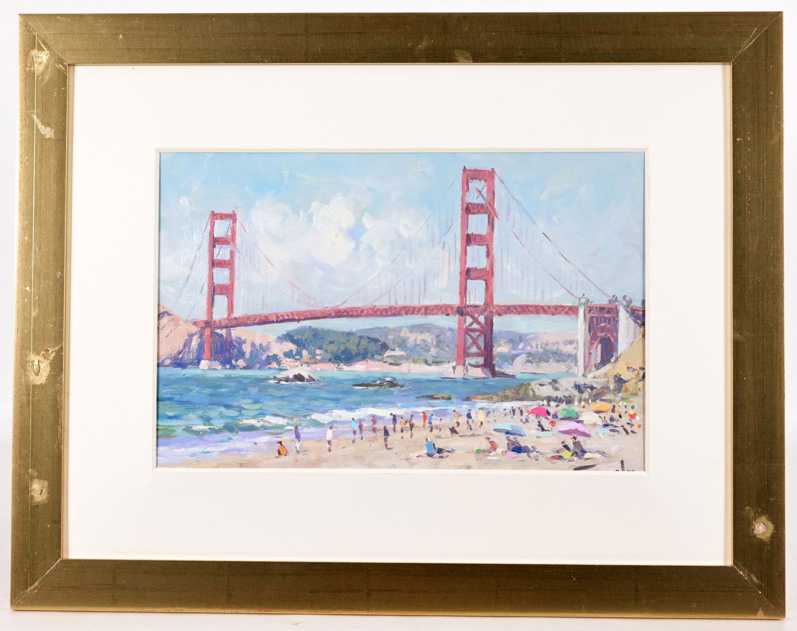 Niek van der Plas (b. 1954) "Golden Gate Bridge" (1 of 3)