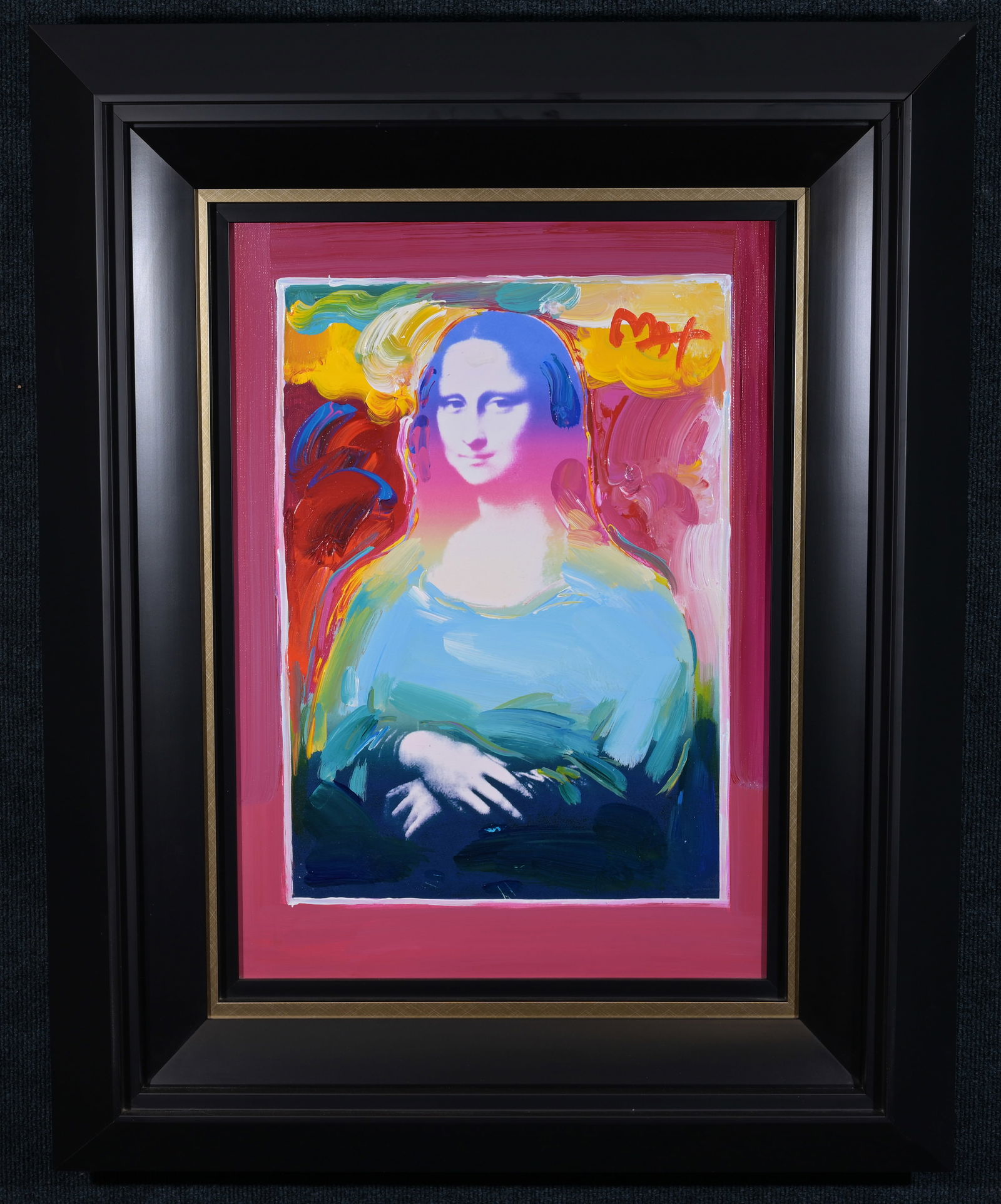Peter Max - Mona Lisa (Full Body) Ver. III (1 of 9)