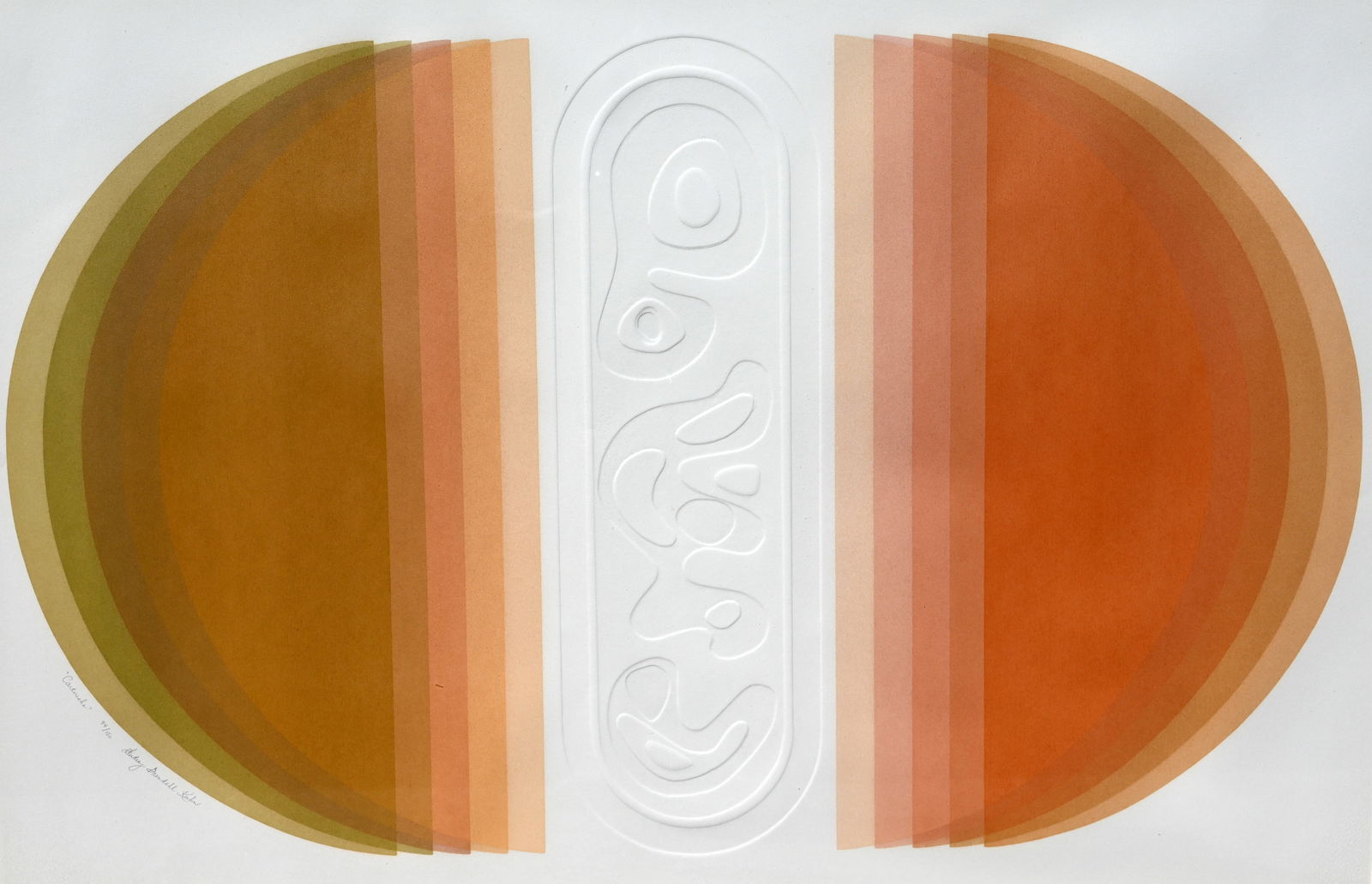 Audrey Grendahl Kuhn (b. 1929) "Cartouche" (1 of 5)