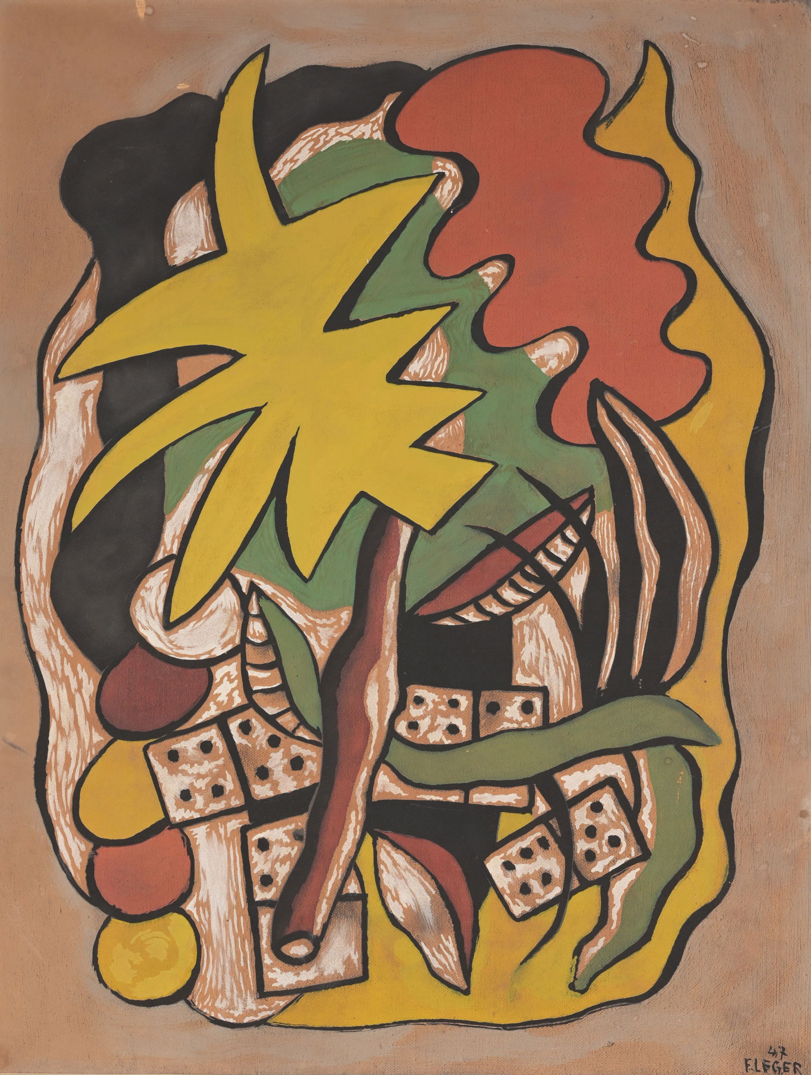 After Fernand Leger, Mixed Media (1 of 4)