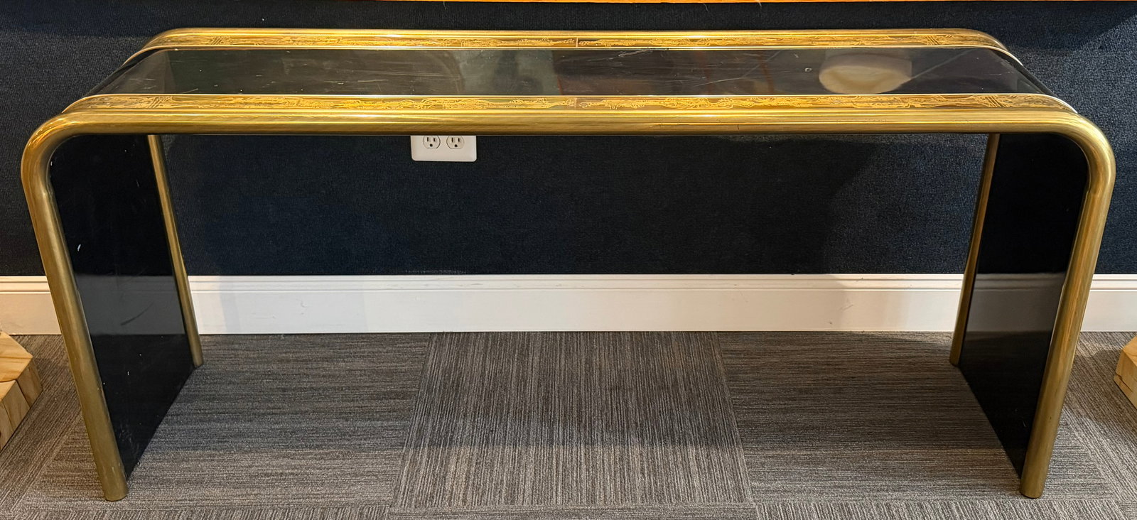 Mid Century Bernhard Rhone Console Table (1 of 7)