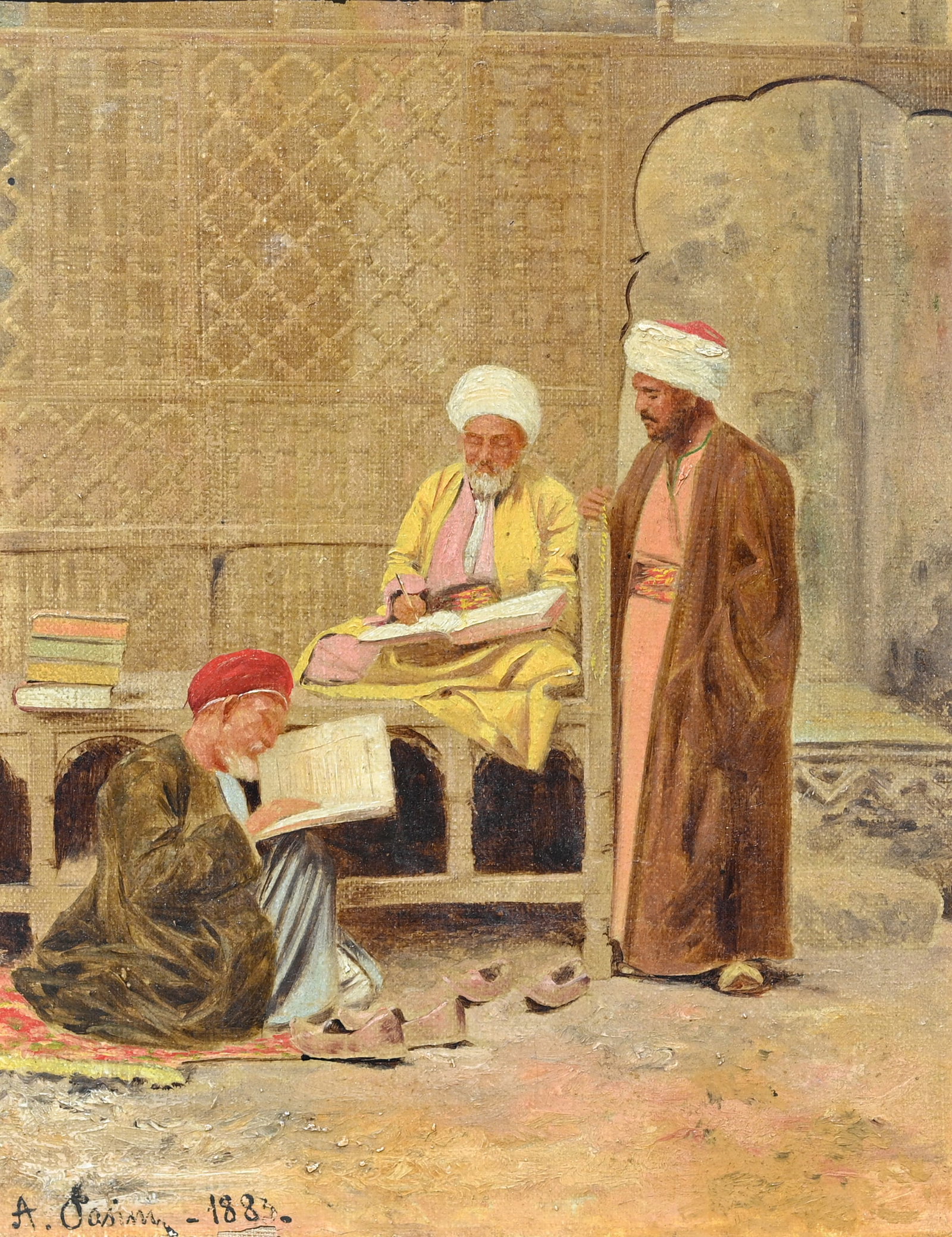 Alberto Pasini (1826 - 1899) Orientalist Figures (1 of 5)
