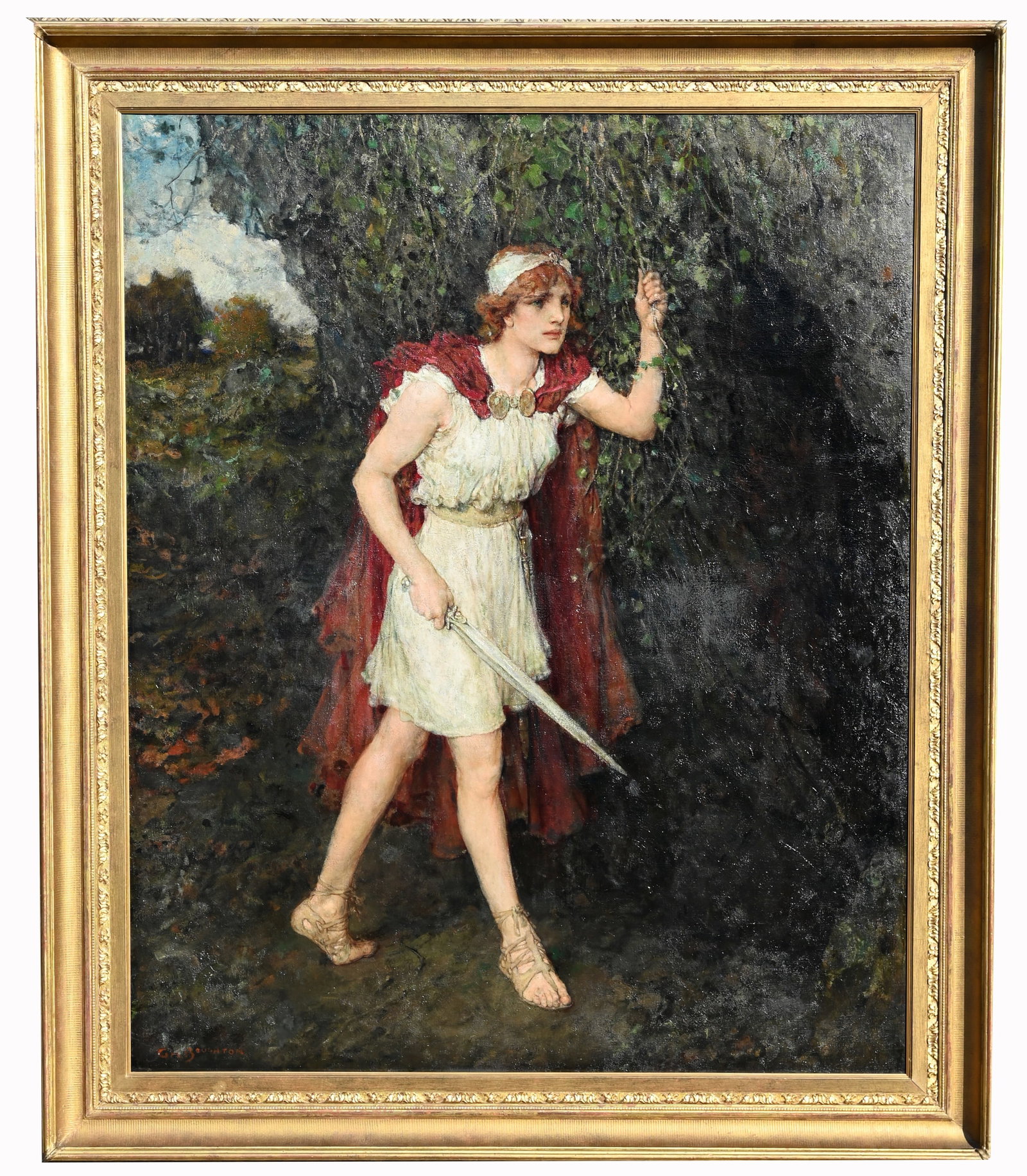 George Boughton (1833 - 1905) Monumental Portrait (1 of 7)