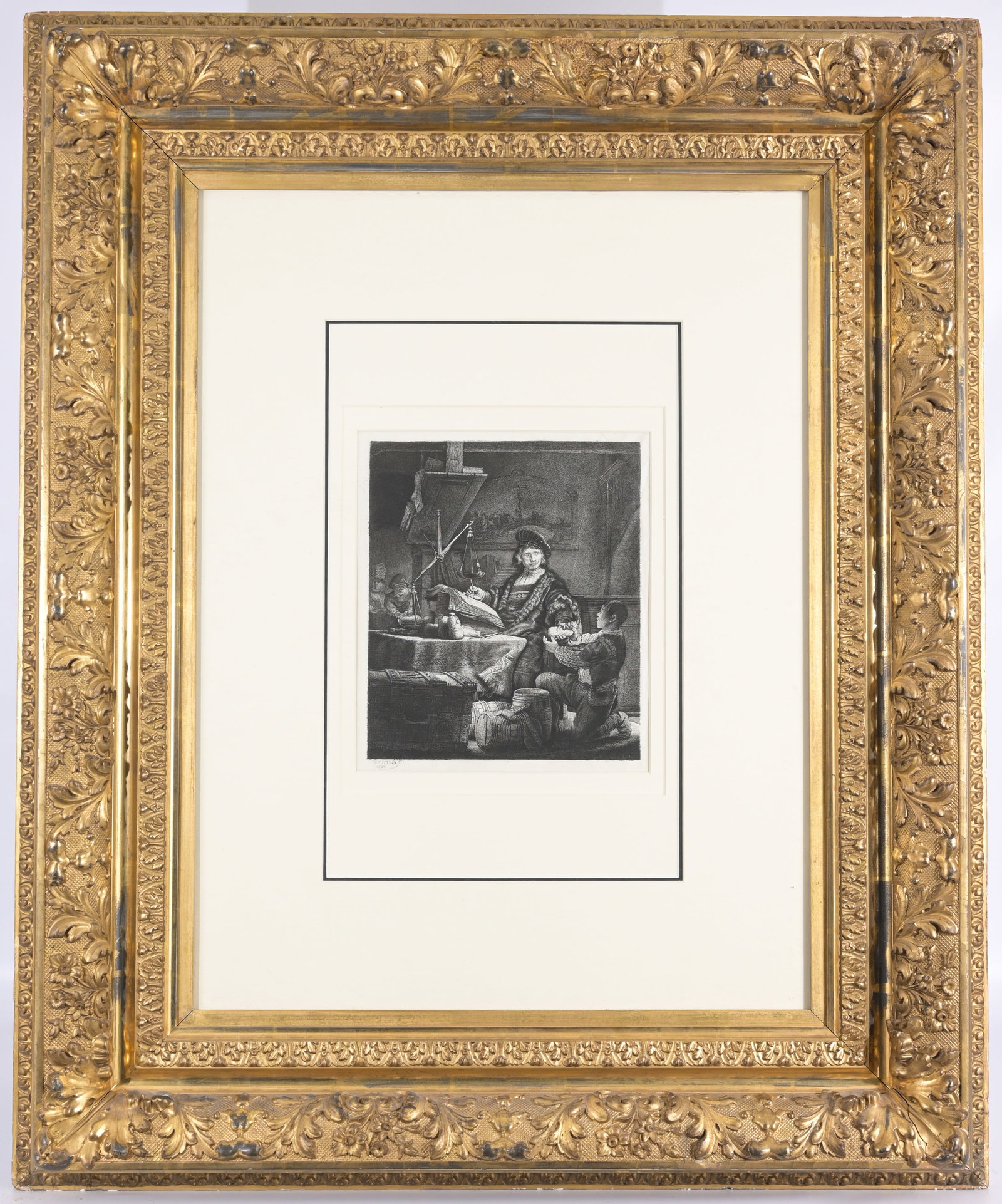 Rembrandt - "Jan Uytenbogaert, The Gold Weigher" (1 of 5)