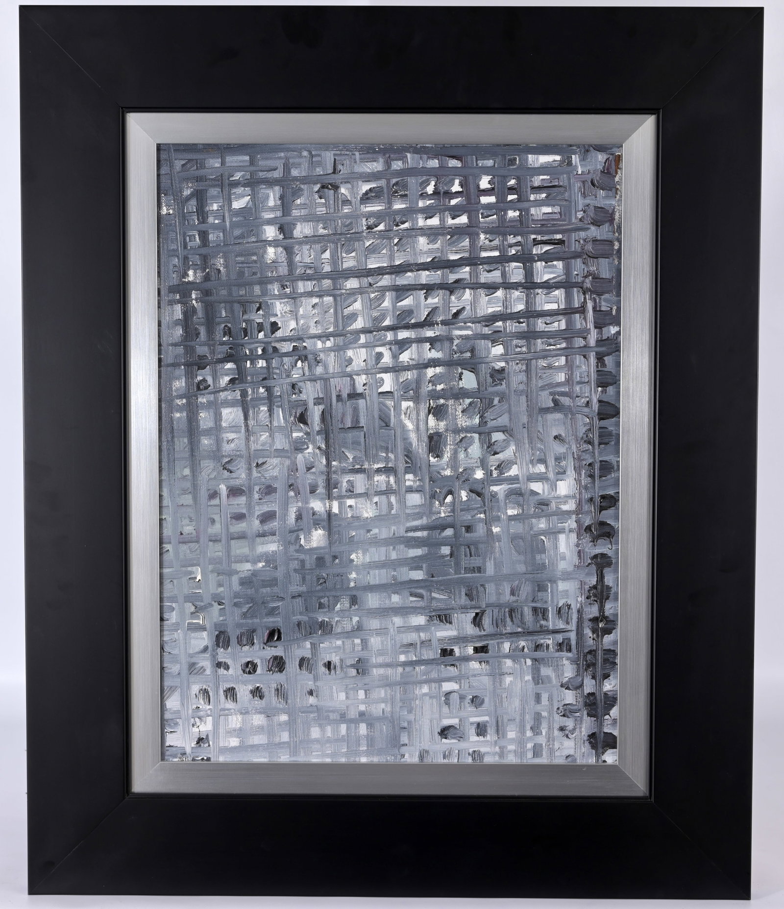 Hunt Slonem - "Finch Cage I" - 1988: Hunt Slonem (American, B. 1951) "Finch Cage I" - 1988 Oil on Canvas. Signed, dated and titled verso. Jason McCoy Gallery label verso. Sight Size: 20 x 15 in. Overall Framed Size: 27.75 x 22.75 in.