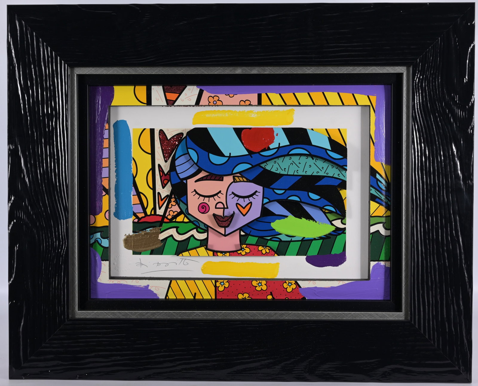 Romero Britto - "Girl in the Wind" (1 of 4)
