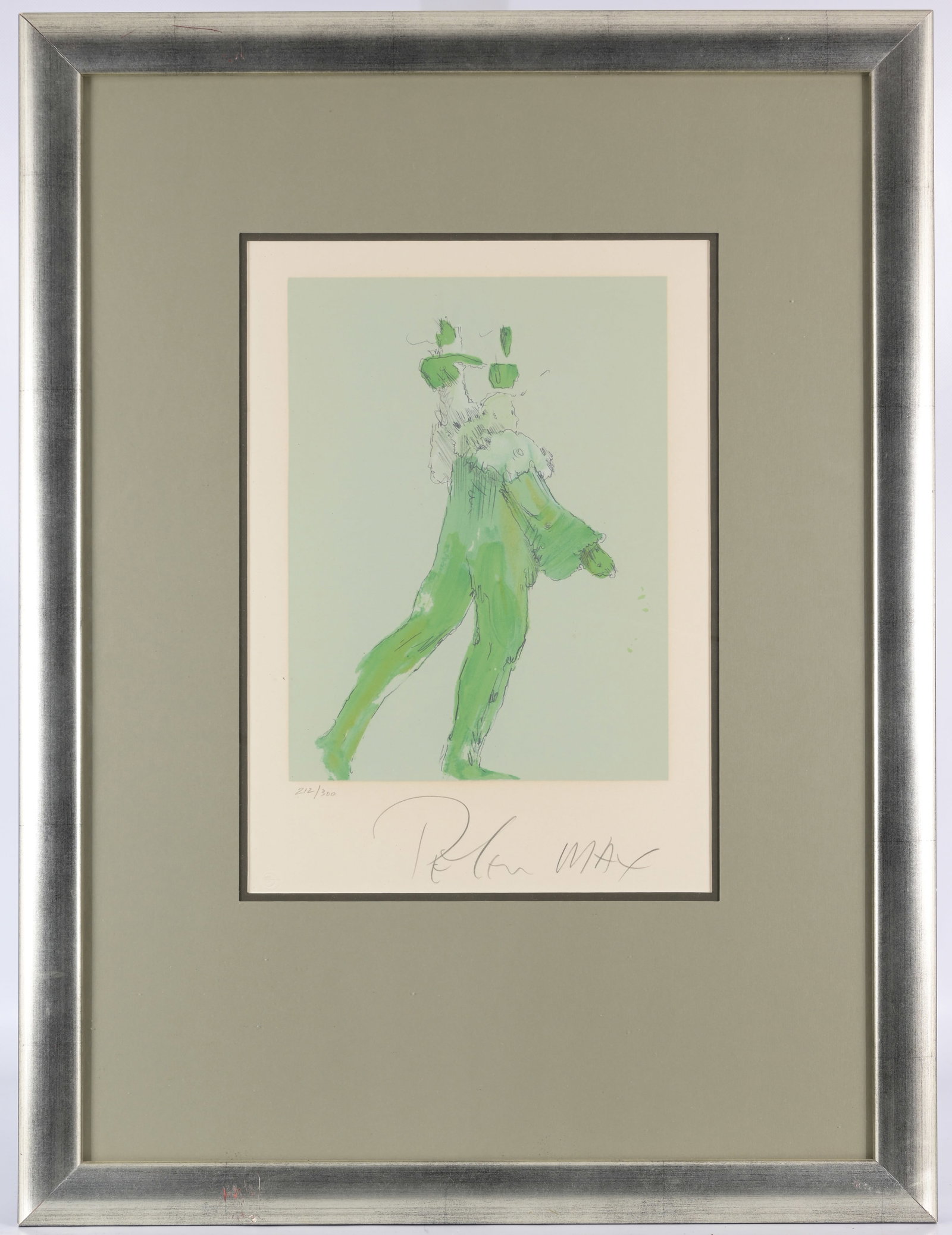 Peter Max - "Circus Performer" - 2