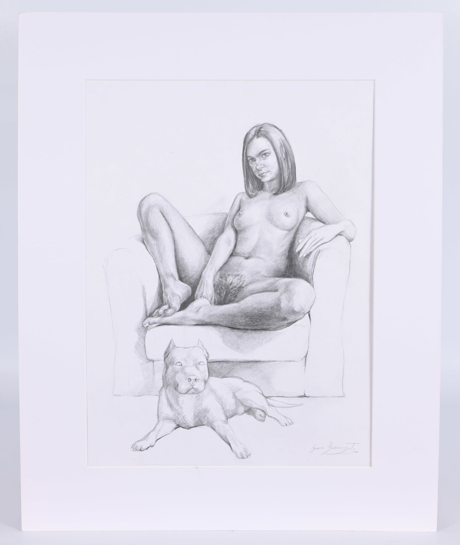 Ignacio Ramirez - Nude Sketch - 2