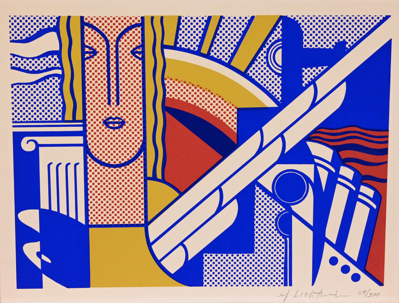 Roy Lichtenstein - "Modern Art Poster" 49/300 (1 of 9)