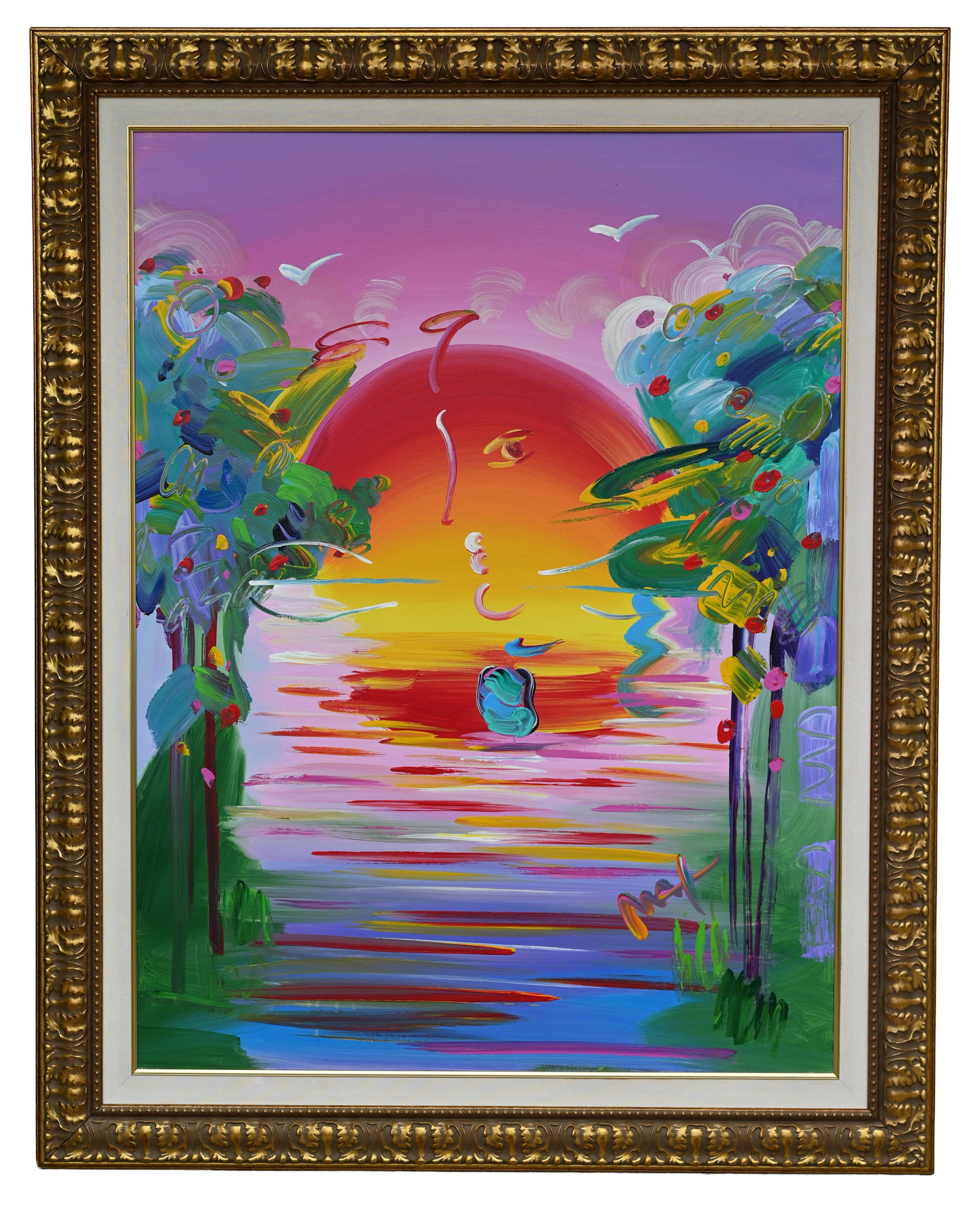 Peter Max - "Better World" Original Acrylic (1 of 9)