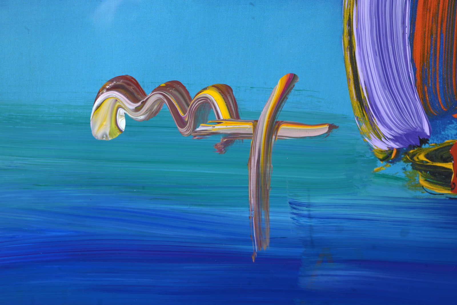 Peter Max - "Flowers" Mixed Media - 5
