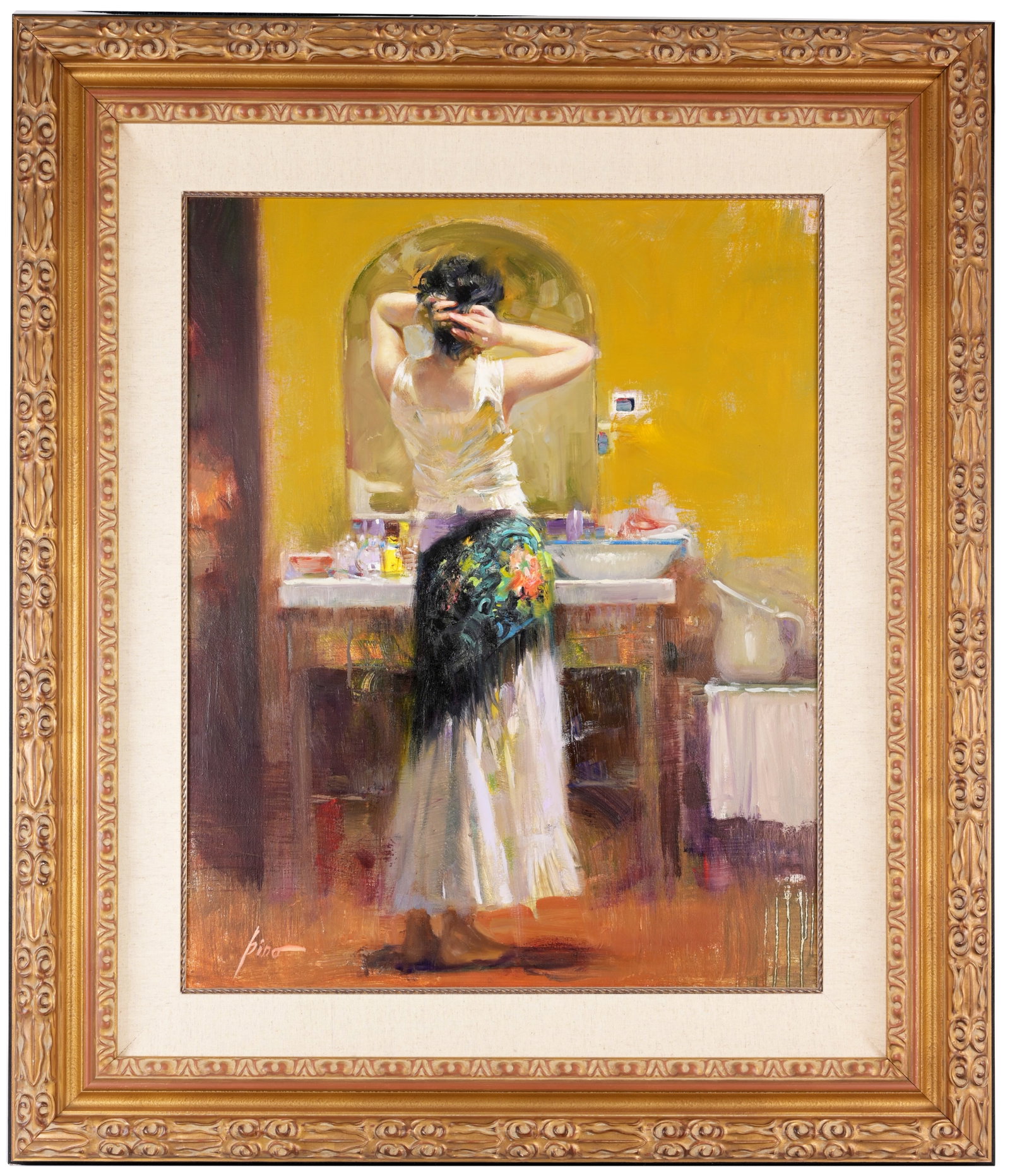 Pino Daeni (1939 - 2010) "Venetian Starlet" (1 of 5)