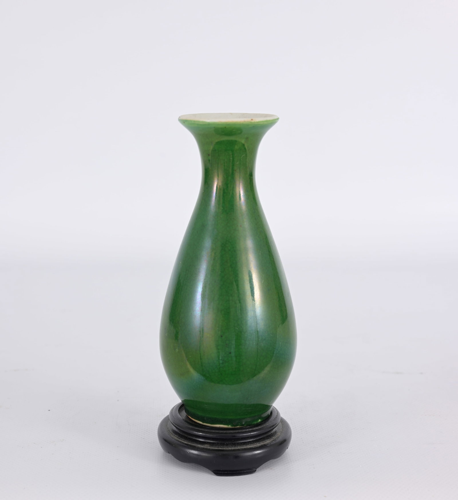 Marked, Antique Chinese glazed porcelain vase (1 of 5)
