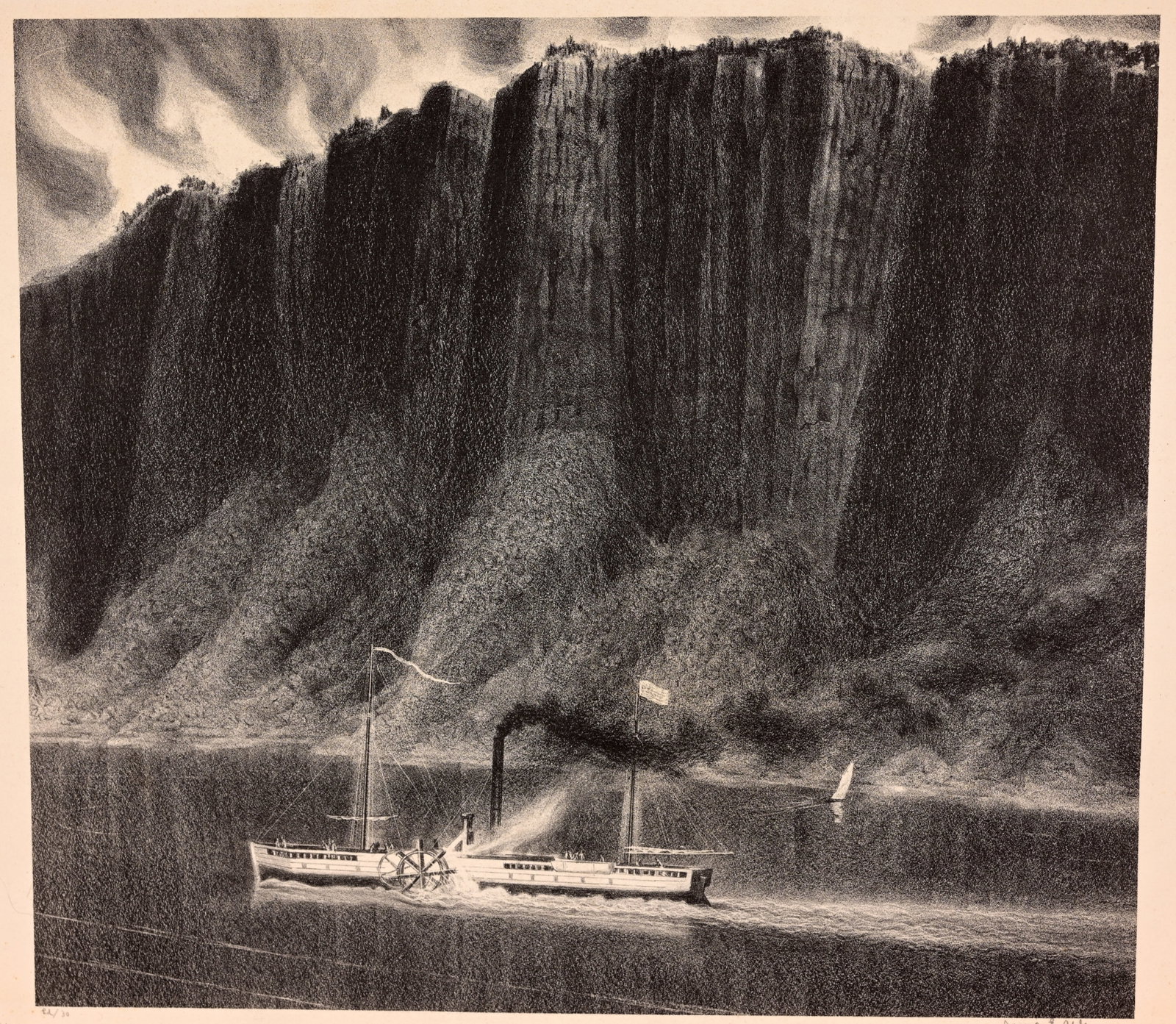 James E Allen (1894 - 1964) "Fulton's Folly" (1 of 6)