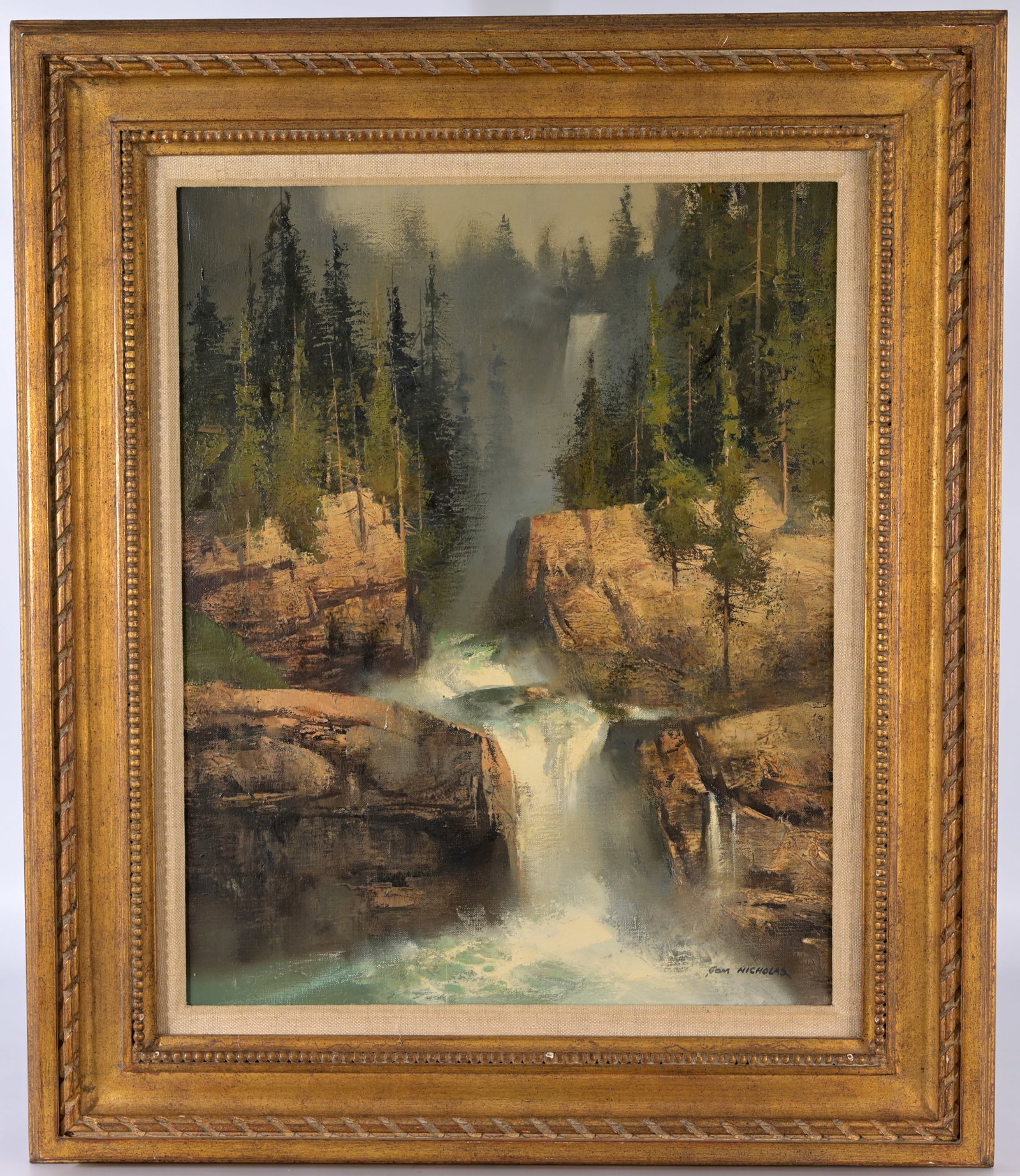 Tom Nicholas (CT, Born 1939) - Waterfall (1 of 6)