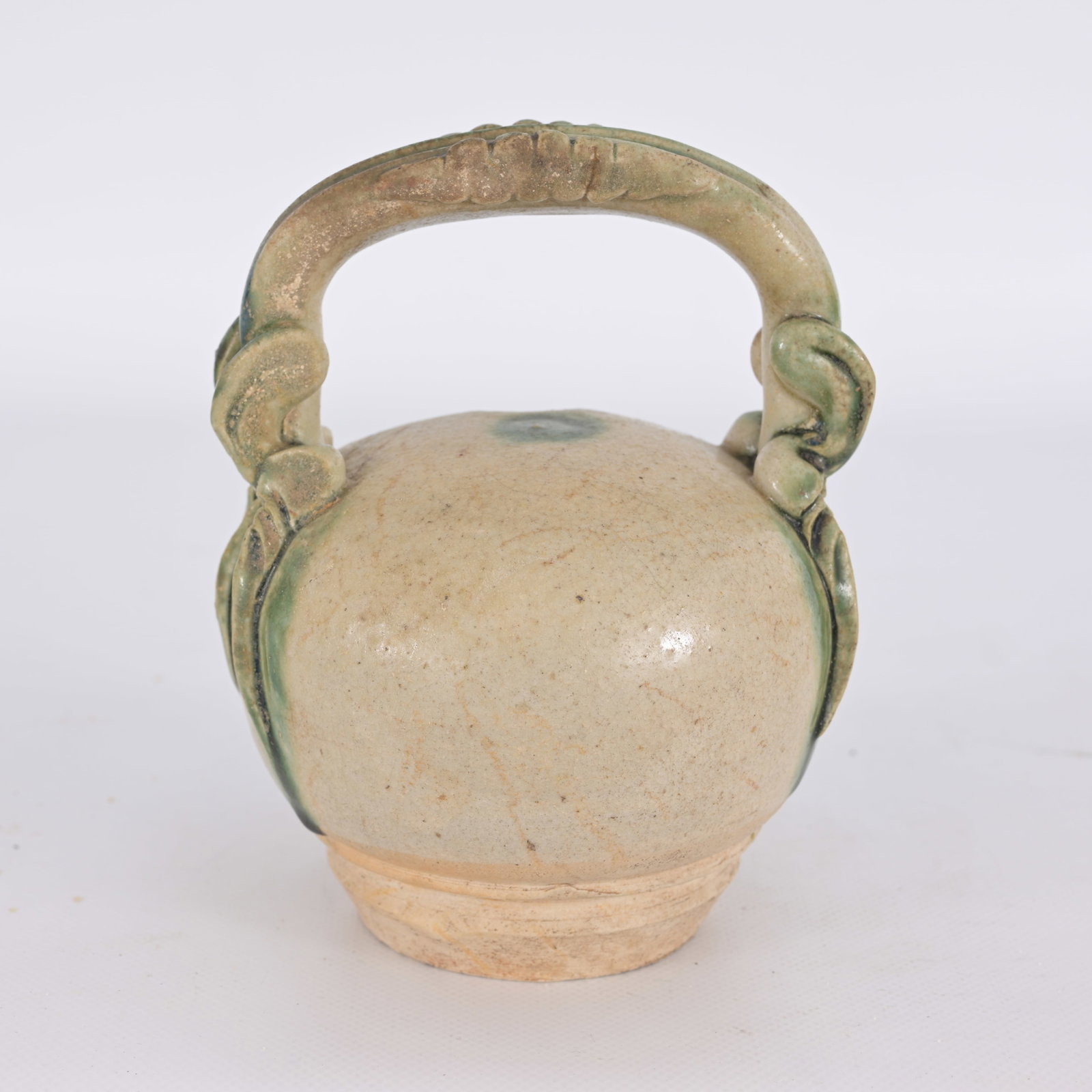 Antique Vietnamese Ceramic Lime Pot - 3
