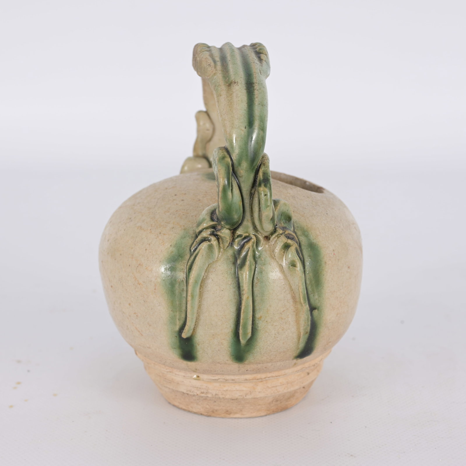Antique Vietnamese Ceramic Lime Pot - 4
