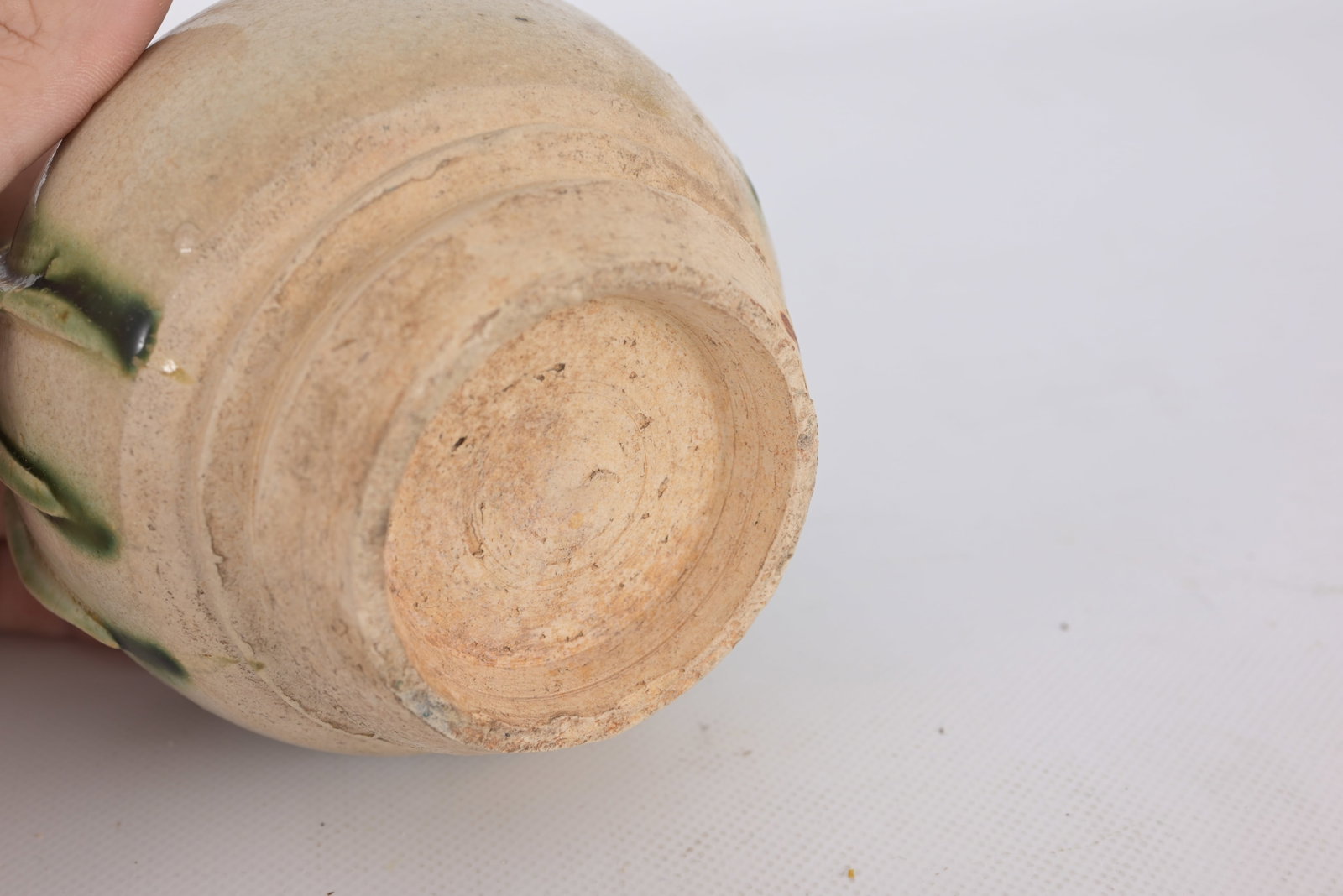 Antique Vietnamese Ceramic Lime Pot - 6