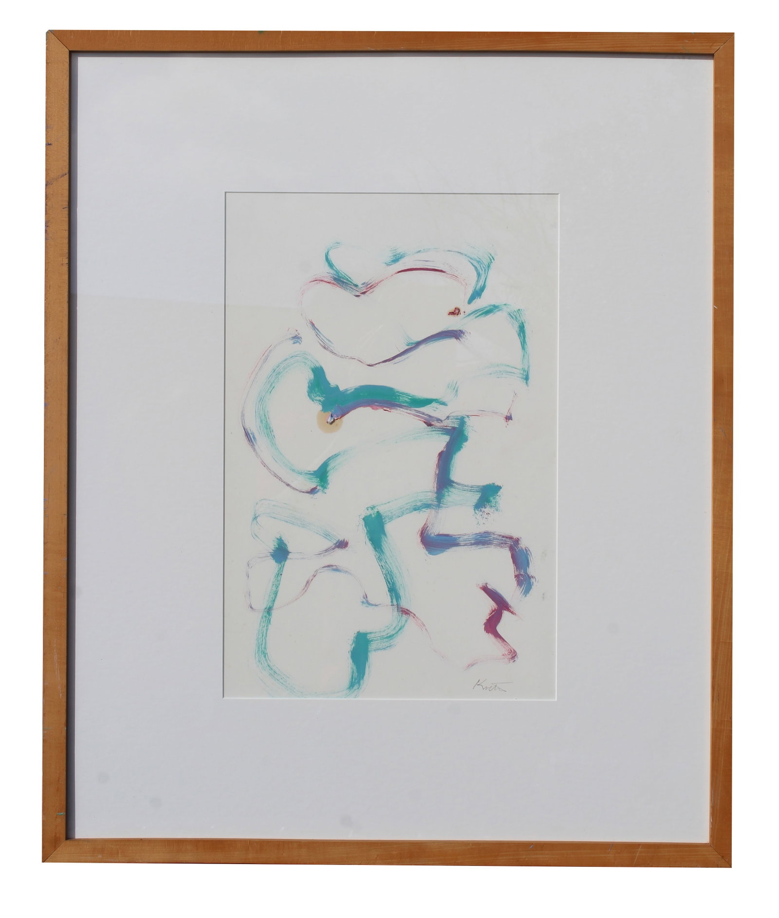 Thomas Koether (b. 1940) "Vertical Progression" (1 of 4)