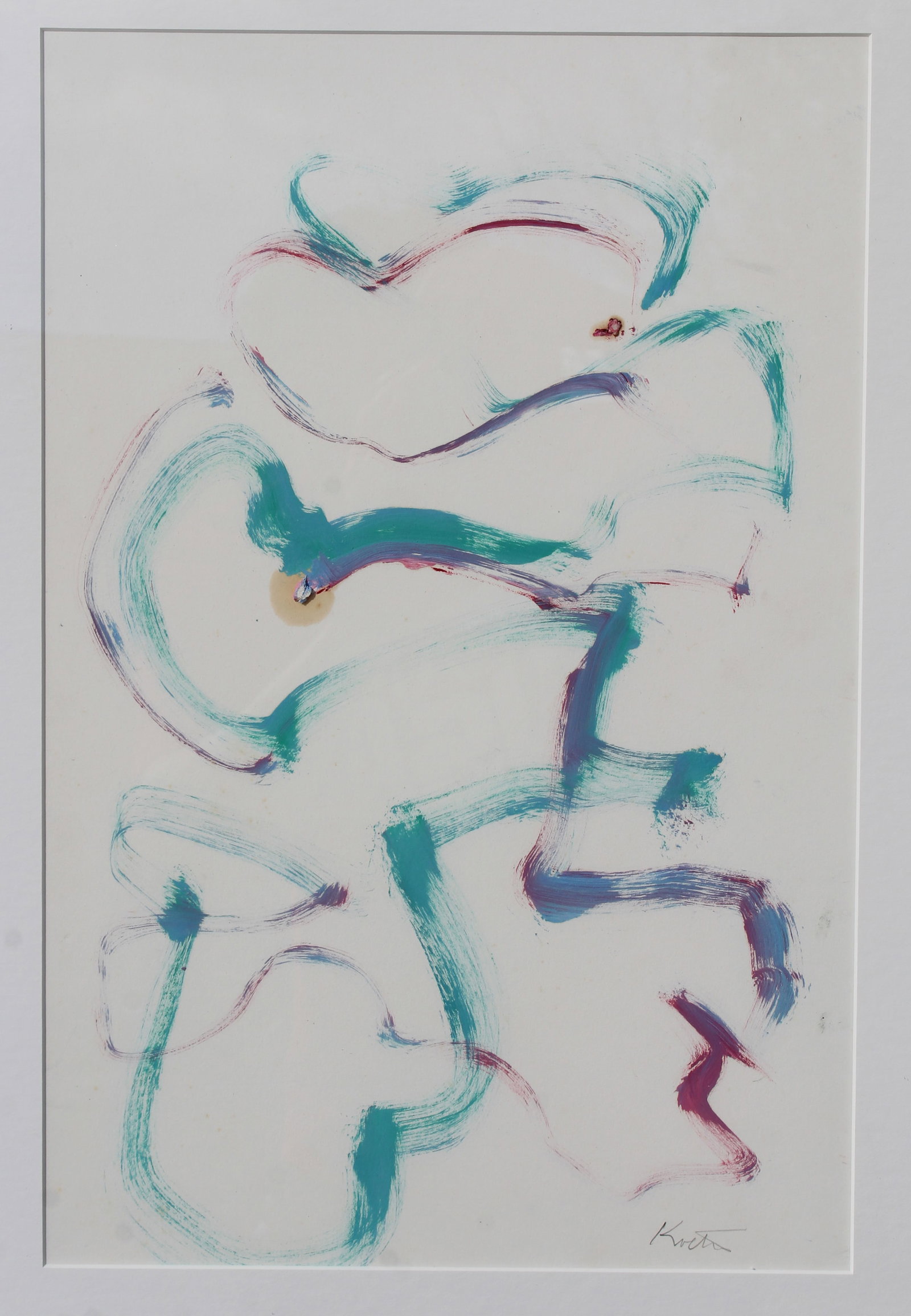 Thomas Koether (b. 1940) "Vertical Progression" - 2