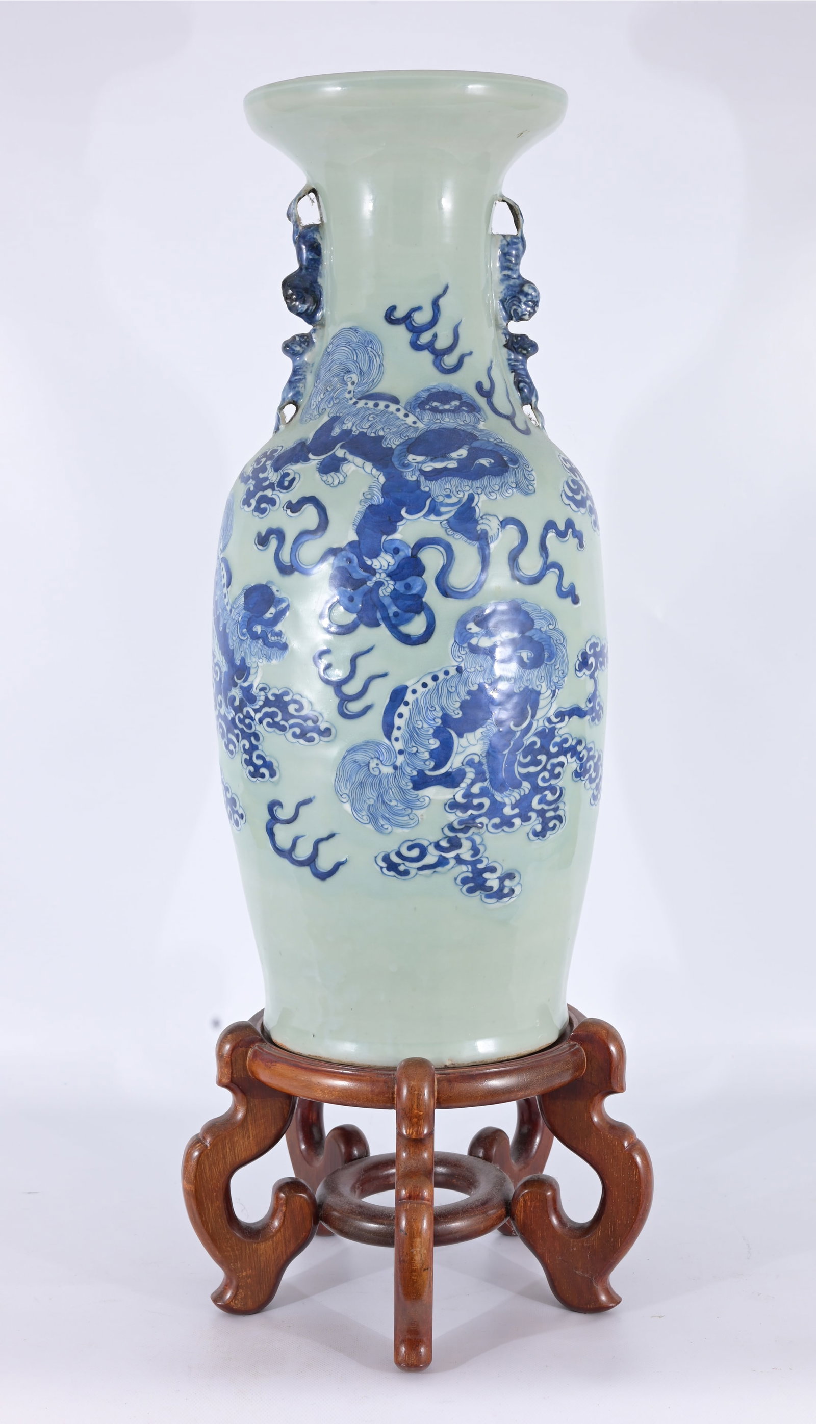 Antique Chinese Porcelain Baluster Vase (1 of 9)