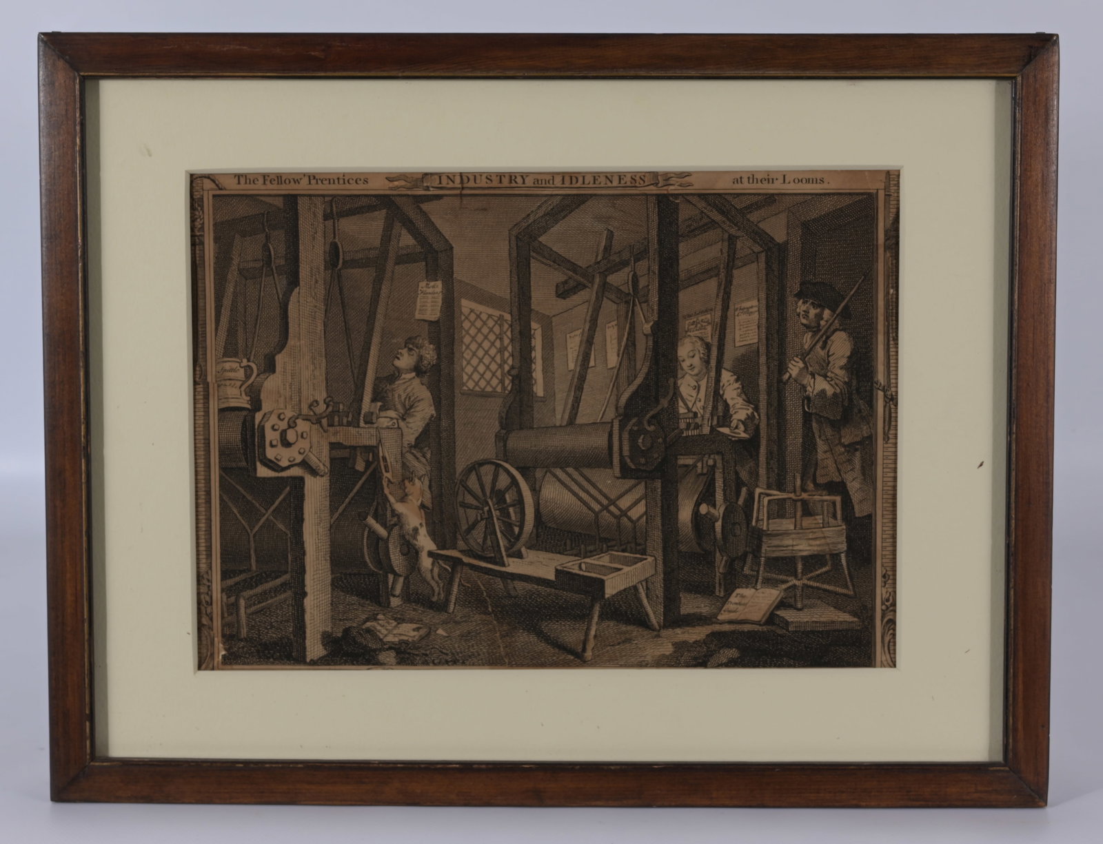After William Hogarth - "Industry and Idleness" (1 of 5)
