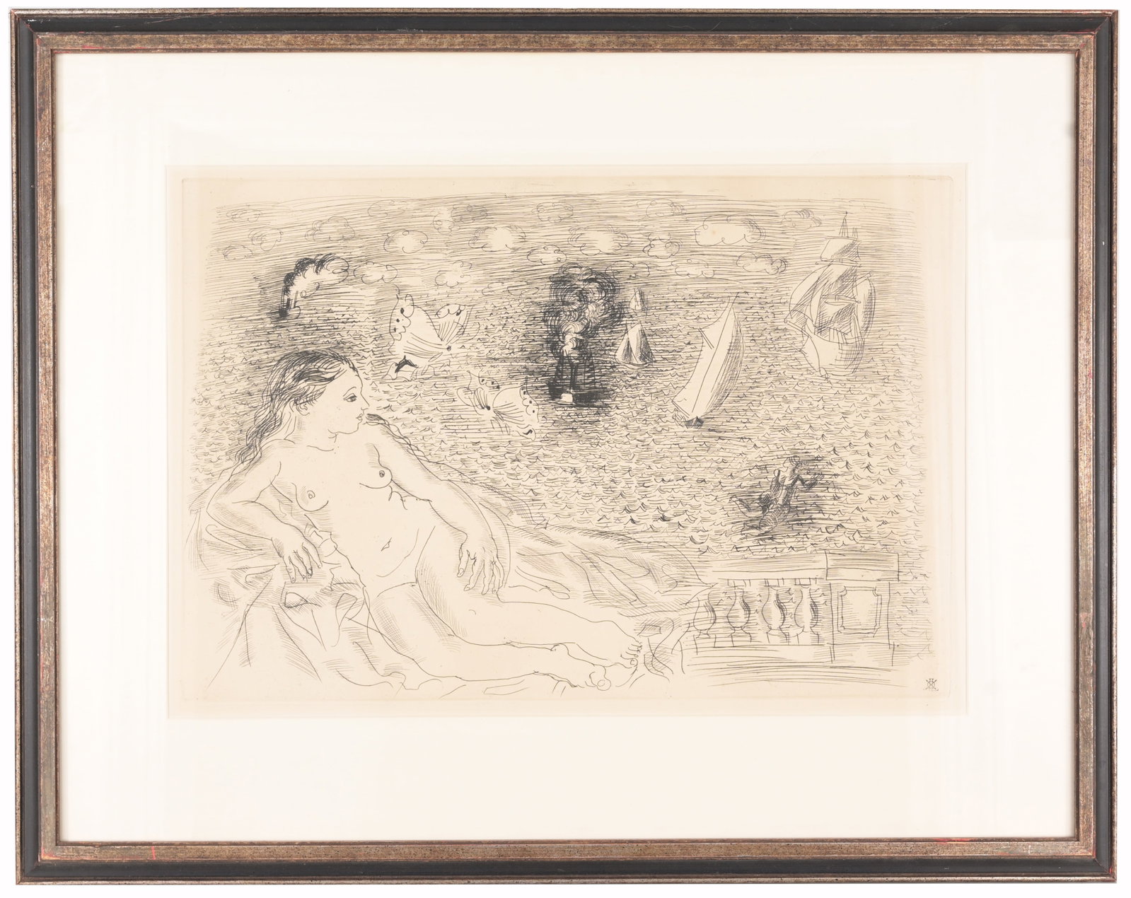 Raoul Dufy - "Baigneuse" Etching (1 of 6)